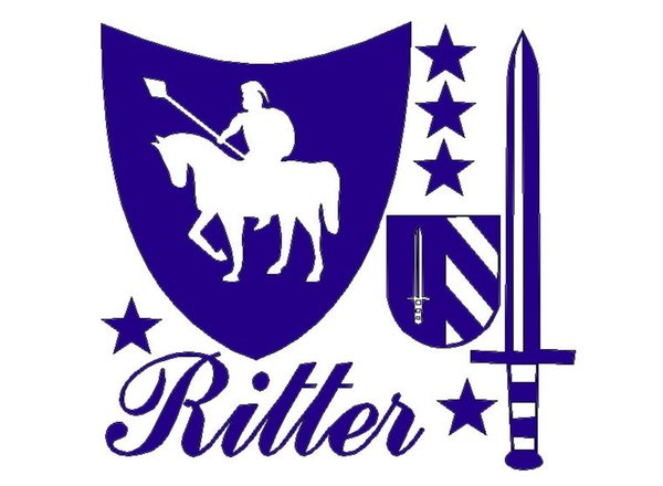 Bügelbild ♥ SET - Ritter