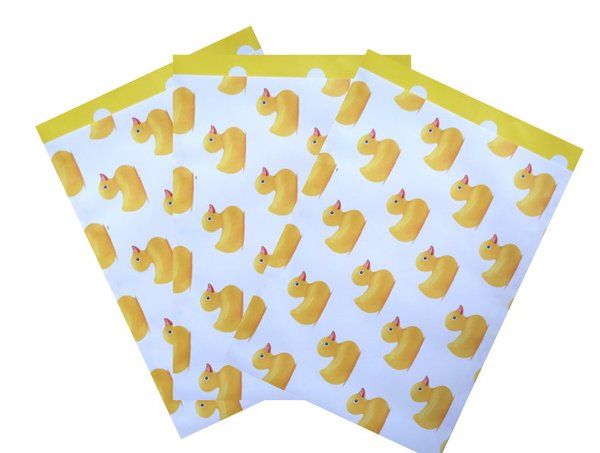 Papiertüte ♥ Ente gelb 23*31 cm