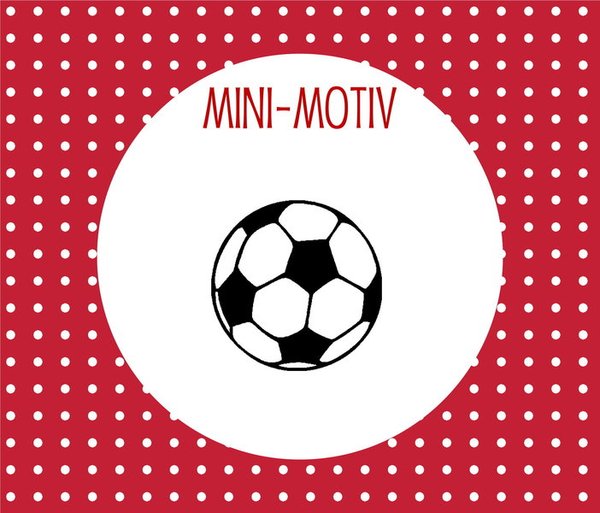 Mini Motiv ♥ Fußball