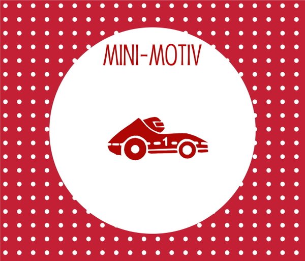 Mini Motiv ♥ Rennwagen